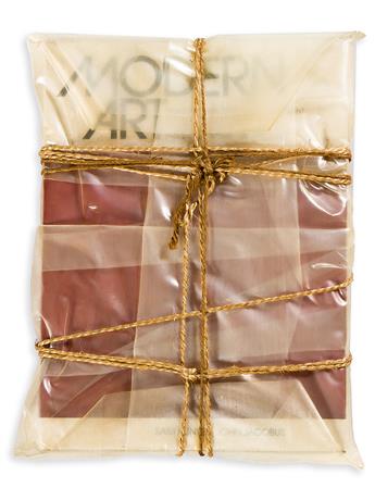 CHRISTO (1935 - 2020) Wrapped Book Modern Art.                                                                                                   